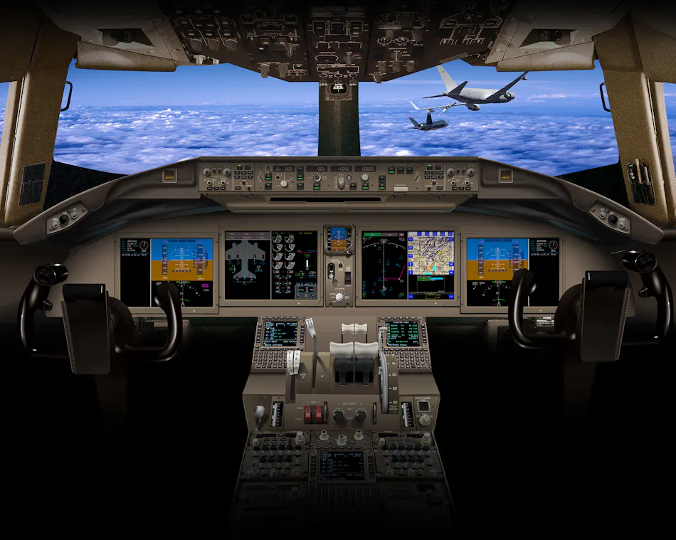 Advanced Vision Systems Guide KC-46A Tanker Aircraft | Microwaves & RF