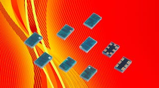The MLO diplexers, with height of less than 0.5 mm, are available in space-saving 0603 and 0805 surface-mount packages.