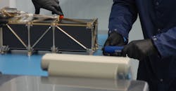 The R3 CubeSat satellite The R3 CubeSat satellite