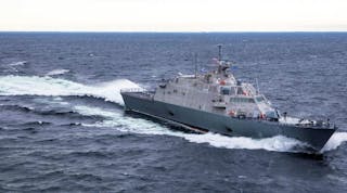 The 15th Littoral Combat Ship (LCS 15), to be commissioned as the USS Billings, was recently delivered to the U.S. Navy by Lockheed Martin and FMM.