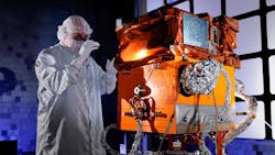 The satellite demonstrates the ability to rapidly access space by using standard interfaces on a standard spacecraft bus Photo courtesy of Ball Aerospace amp Technologies Corp The satellite demonstrates the ability to rapidly access space by using standard interfaces on a standard spacecraft bus Photo courtesy of Ball Aerospace amp Technologies Corp