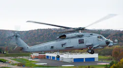 U.S. Navy Knighthawk helicopter