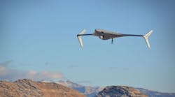 The radar system for the Bat UAV provides 360-deg. coverage using ball-grid-array (BGA) technology. (Photo courtesy of Northrop Grumman.)