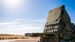 A Patriot air and missile defense radar on location at McGregor Range in White Sands New Mexico Photo courtesy of Raytheon A Patriot air and missile defense radar on location at McGregor Range in White Sands New Mexico Photo courtesy of Raytheon