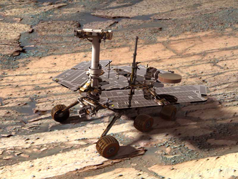Opportunity rover on Mars