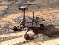 Opportunity rover on Mars Opportunity rover on Mars