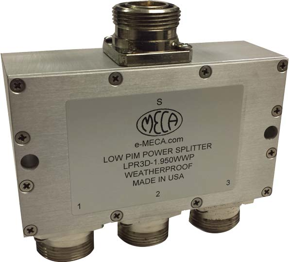 MECAs lowPIM splitter