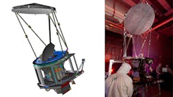 The GMI was successfully launched aboard the Core Observatory satellite from Tanegashima Space Center Japan in February 2014 Left NASA Right Ball Aerosapce The GMI was successfully launched aboard the Core Observatory satellite from Tanegashima Space Center Japan in February 2014 Left NASA Right Ball Aerosapce