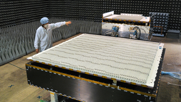 The DPR consists of two radars a Kaband precipitation radar KaPR at 355 GHz and a Kuband precipitation radar KuPR at 13 GHz Photo courtesy of NASA