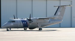 The Bombardier Dash 8 Q200 is equipped with multimode radar and electroopticalinfrared sensors that detect maritime targets The Bombardier Dash 8 Q200 is equipped with multimode radar and electroopticalinfrared sensors that detect maritime targets