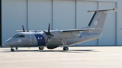 The Bombardier Dash 8 Q200 is equipped with multimode radar and electroopticalinfrared sensors that detect maritime targets The Bombardier Dash 8 Q200 is equipped with multimode radar and electroopticalinfrared sensors that detect maritime targets