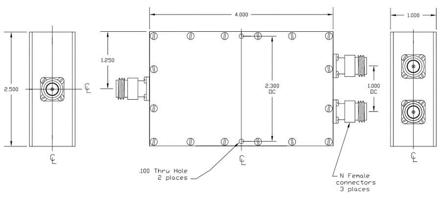BroadWaves Power Dividers