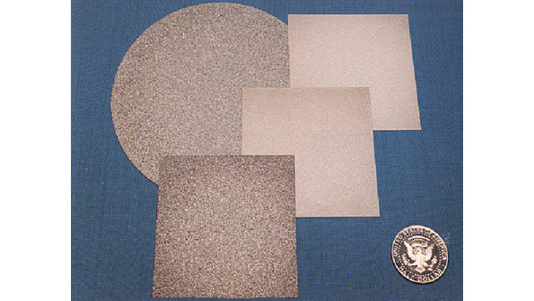 Raytheon makes diamond plates in an array of sizes Lasers are used to cut desired shapes Photo courtesy of Raytheon