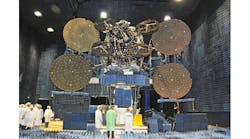 ViaSat-1 was previously used to demonstrate a protected tactical waveform. (photo courtesy of Space Systems/Loral)