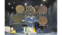 ViaSat1 was previously used to demonstrate a protected tactical waveform photo courtesy of Space SystemsLoral ViaSat1 was previously used to demonstrate a protected tactical waveform photo courtesy of Space SystemsLoral