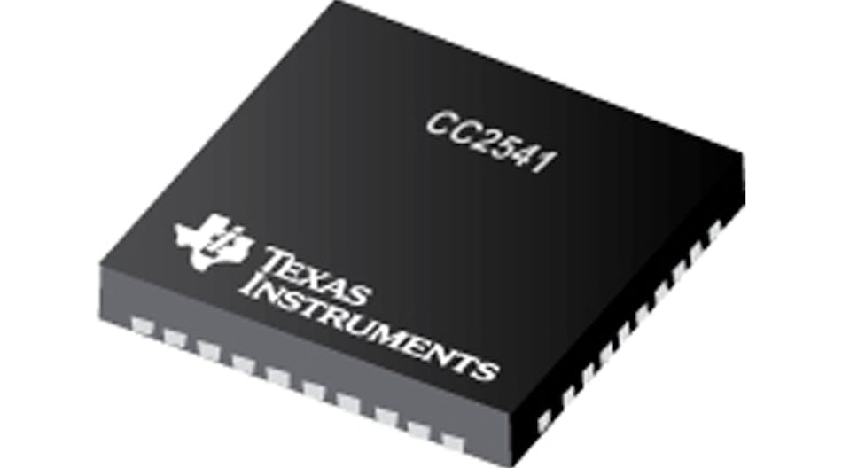 The CC2541-Q1 has the advantage of TI&apos;s broad-market Bluetooth Smart solution SimpleLink CC2541 success (pictured here).