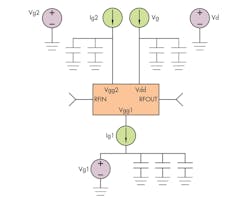 Cascadedistributed amplifier Cascadedistributed amplifier