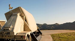 Raytheon has begun upgrading the electronic equipment units (EEUs) for the AN/TPY-2 ballistic radar units to fine-tune the tracking of ballistic missiles in potential large-scale raids. (Image courtesy of Raytheon)