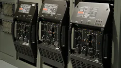 A fourchannel digital modular radio DMR from General Dynamics successfully completed datatransmission testing with a Mobile User Objective System MUOS satellite Image courtesy of General Dynamics