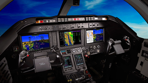 Integrated flight decks like Garminrsquos G5000 provides WAAS compatibility inflight with support from the GEO satellites and stations Image courtesy of Garmin