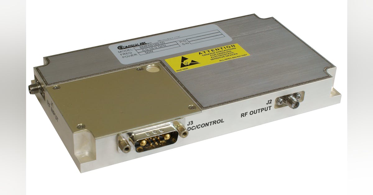 Compact Power Module Drives 6 To 18 GHz | Microwaves & RF