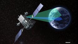 The SBIRS GEO1 satellite shown here in an artist39s rendering with the system39s scanning and staring sensors is exceeding performance expectations Photo courtesy of Lockheed Martin The SBIRS GEO1 satellite shown here in an artist39s rendering with the system39s scanning and staring sensors is exceeding performance expectations Photo courtesy of Lockheed Martin