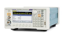 Model TSG4106A is the highest-frequency model of the new vector signal generator trio from Tektronix, with a total frequency range of DC to 6 GHz at two connectors.