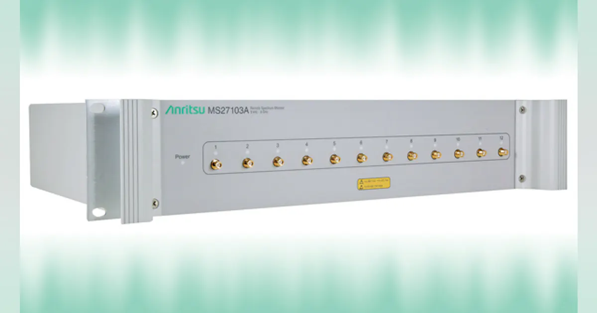 Modular System Monitors Spectrum Remotely | Microwaves & RF