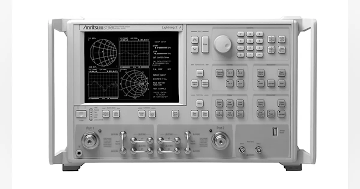 Vector Network Analyzer Machine Vector Network Analyzers Arm Themselves for New Challenges | Microwaves ...