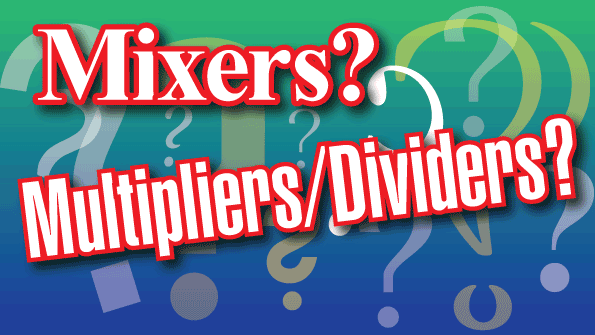 Deciding Between Mixers and Multipliers/Dividers Microwaves & RF