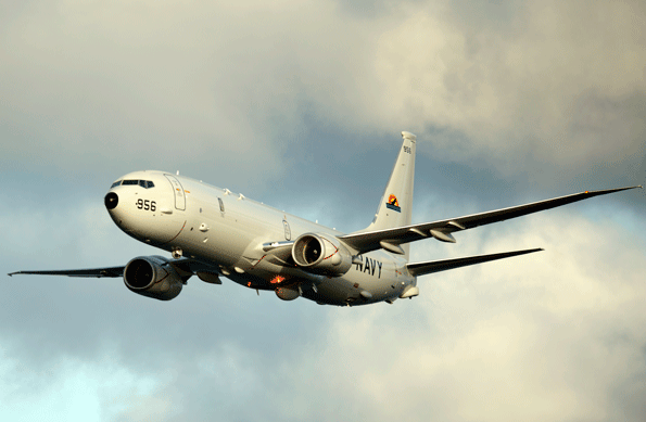The P8A Poseidon aircraft