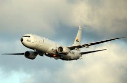 The P8A Poseidon aircraft The P8A Poseidon aircraft