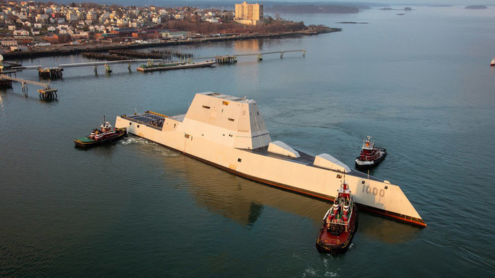 The Zumwalt battleship