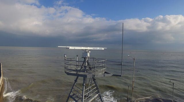 By integrating X- and S-band radar transceivers and antennas together, they can be mounted onto a common mast to share the best features of each radar system.