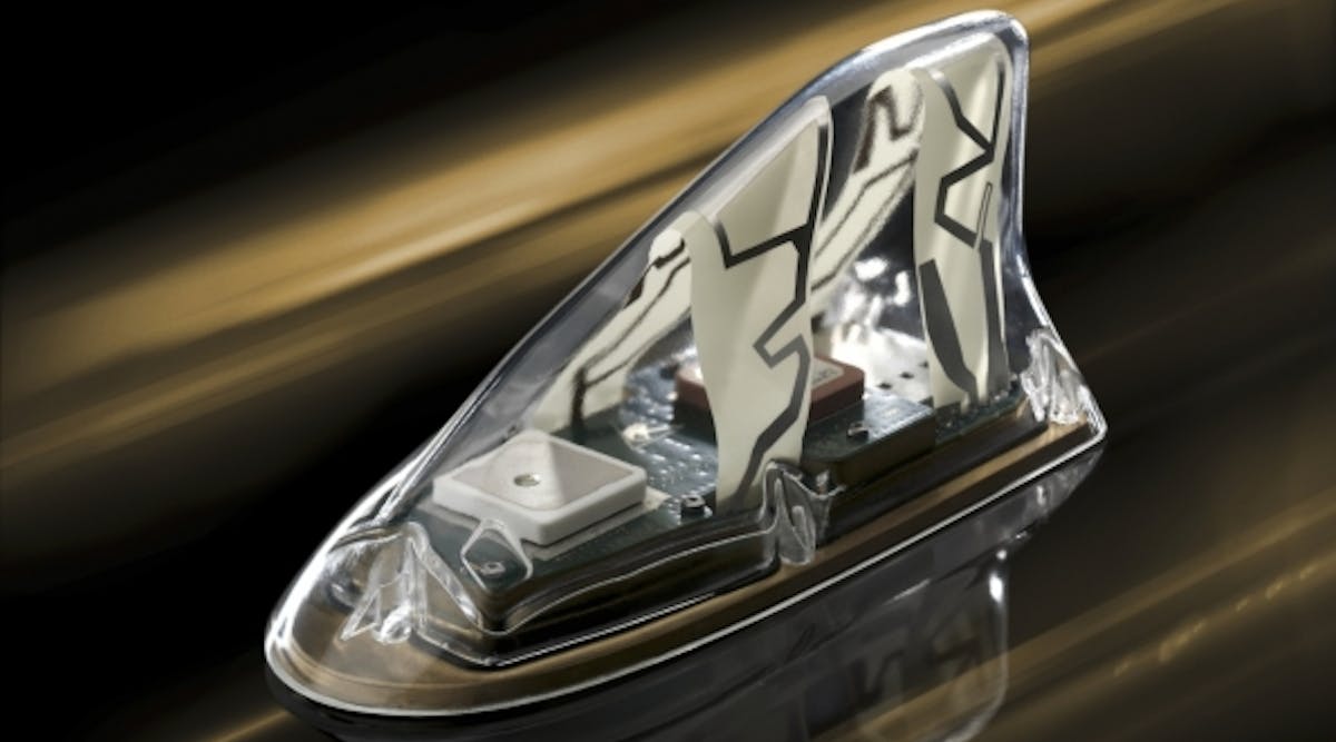In 2013, the automotive parts supplier Continental built an antenna module for vehicle-to-infrastructure applications with an Autotalks chip. (Image courtesy of Continental).