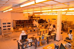 The recent deal gives Akoustis a bulk acoustic wave filter startup a wafer fab operated by STCMEMS a business owned by the Research Foundation for the State University of New York Image courtesy of Akoustis The recent deal gives Akoustis a bulk acoustic wave filter startup a wafer fab operated by STCMEMS a business owned by the Research Foundation for the State University of New York Image courtesy of Akoustis