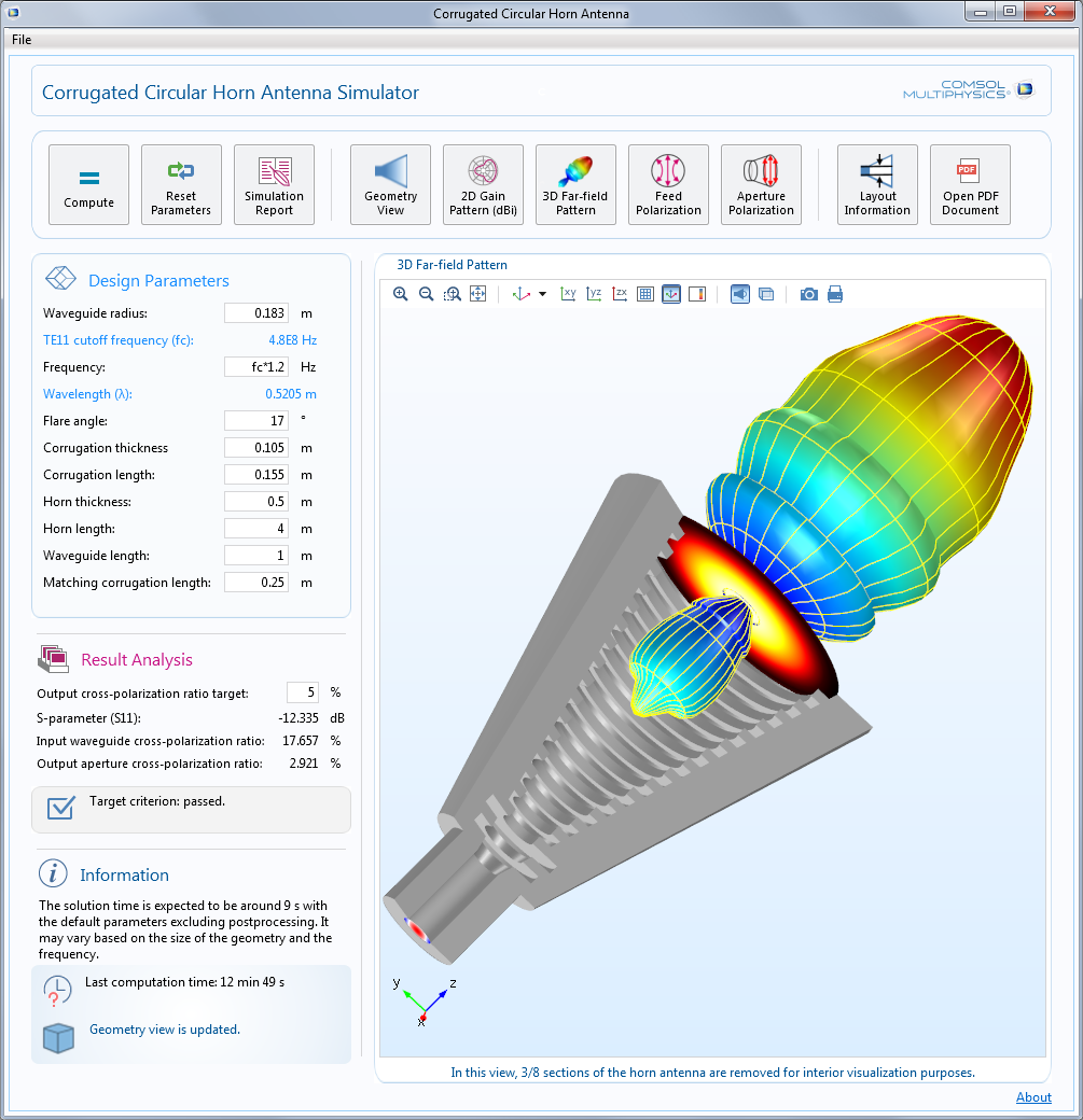 COMSOL_Horn_Antenna_1