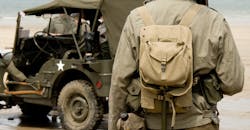 Soldier and jeep Soldier and jeep