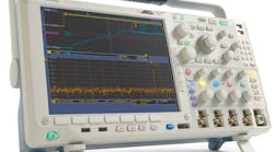The models MDO4014-3 and MDO4034-3 are the two latest additions to the MDO4000 series of oscilloscopes/spectrum analyzers introduced last year. The new models have analog bandwidths of 100 and 350 MHz for the scopes and RF ranges of 50 kHz to 3 GHz for the spectrum analyzers.