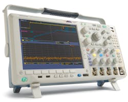 The models MDO40143 and MDO40343 are the two latest additions to the MDO4000 series of oscilloscopesspectrum analyzers introduced last year The new models have analog bandwidths of 100 and 350 MHz for the scopes and RF ranges of 50 kHz to 3 GHz for the spectrum analyzers The models MDO40143 and MDO40343 are the two latest additions to the MDO4000 series of oscilloscopesspectrum analyzers introduced last year The new models have analog bandwidths of 100 and 350 MHz for the scopes and RF ranges of 50 kHz to 3 GHz for the spectrum analyzers