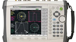 1. The MS2028B VNA Master is a fully featured 5-kHz-to-20-GHz two-port network analyzer is a compact, hand-holdable housing. [Photo courtesy of Anritsu Co. (www.anritsu.com).]
