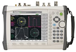 1 The MS2028B VNA Master is a fully featured 5kHzto20GHz twoport network analyzer is a compact handholdable housing Photo courtesy of Anritsu Co wwwanritsucom 1 The MS2028B VNA Master is a fully featured 5kHzto20GHz twoport network analyzer is a compact handholdable housing Photo courtesy of Anritsu Co wwwanritsucom