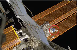 Shown is the SCaN testbed installed on the International Space Station Courtesy of NASA Shown is the SCaN testbed installed on the International Space Station Courtesy of NASA