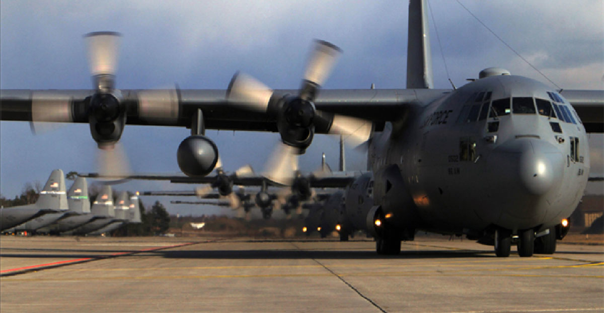The C-130H Hercules
