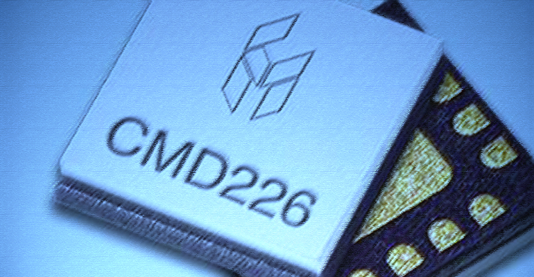 Passive MMIC frequency doubler