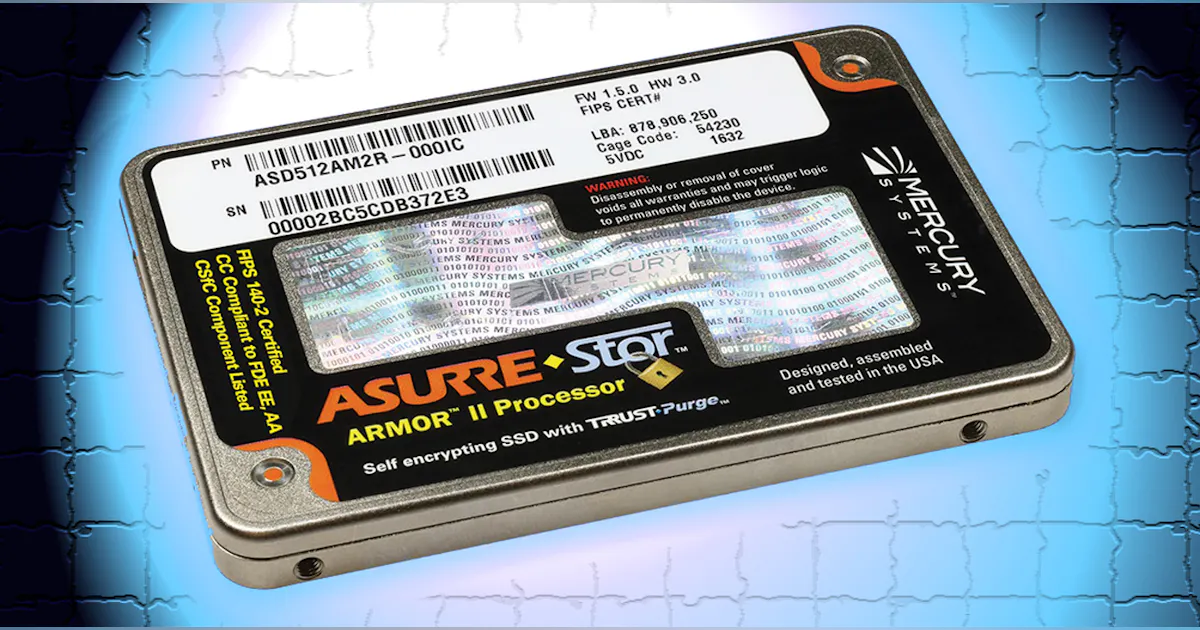 Secure Solid-State Drives Safeguard Critical Data | Microwaves & RF