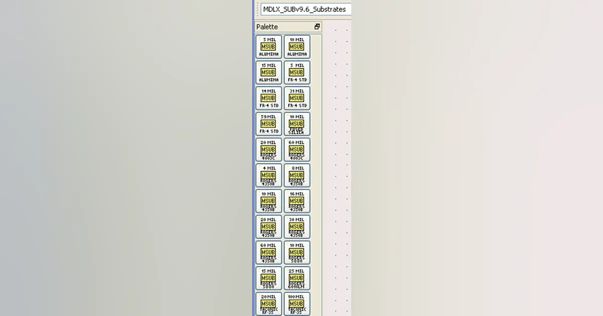Substrate Libraries Ease PCB Simulations | Microwaves & RF