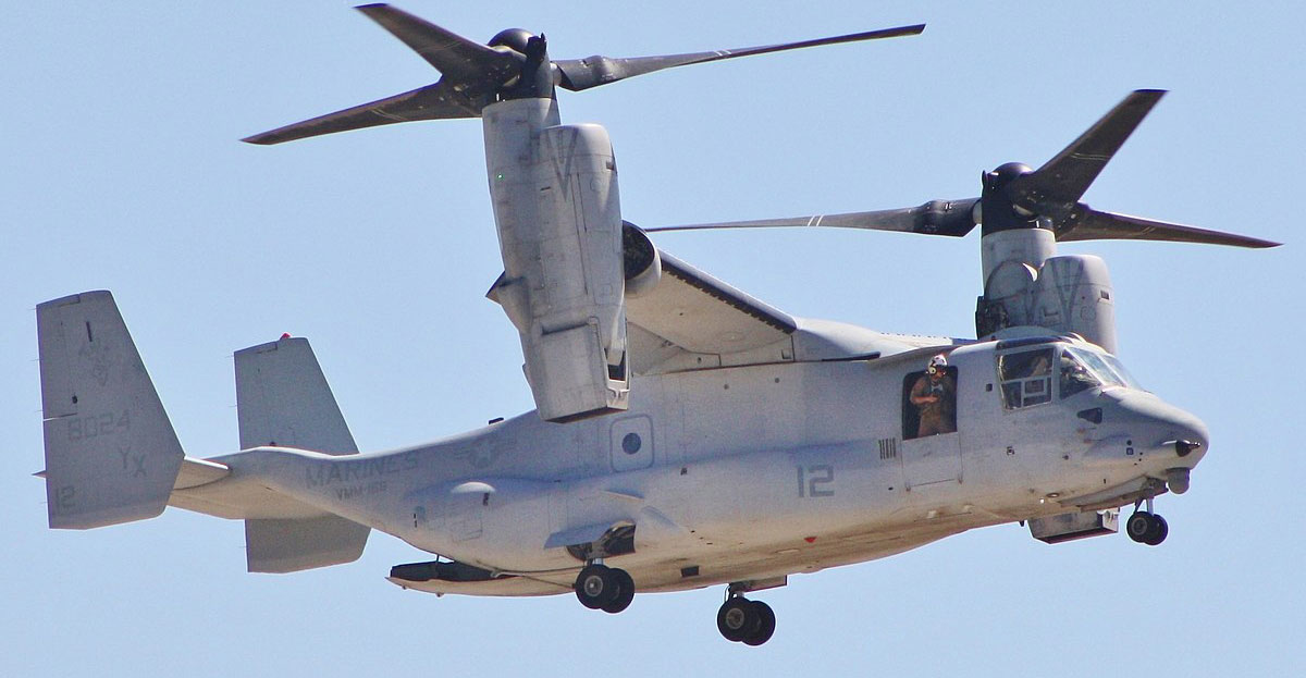 Osprey aircraft