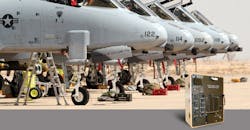 The PATS-70A portable automated test systems will be used for O-Level and I-Level maintenance of A-10/C Thunderbolt II aircraft.