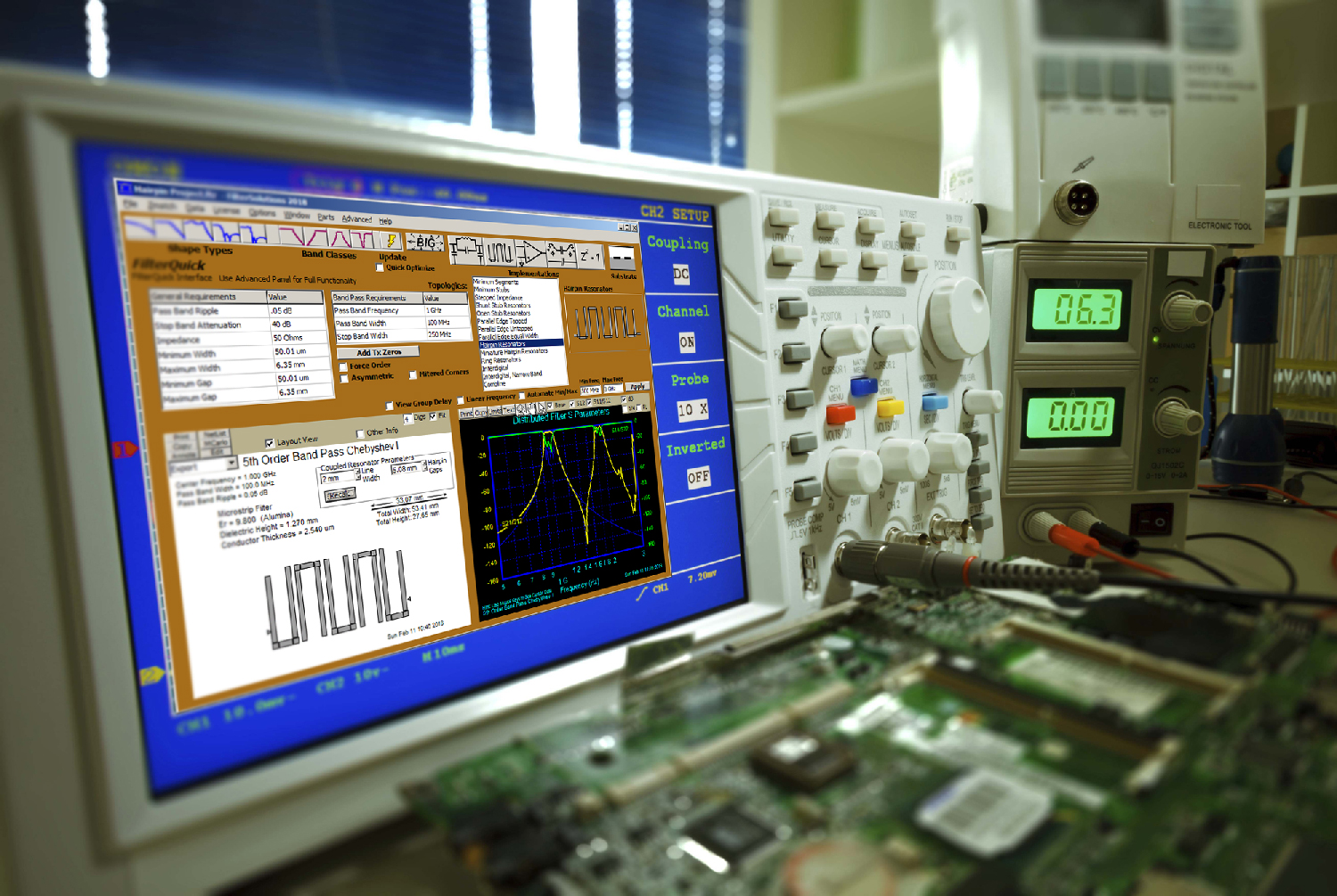 Designing Filters with Defects Can Optimize Results